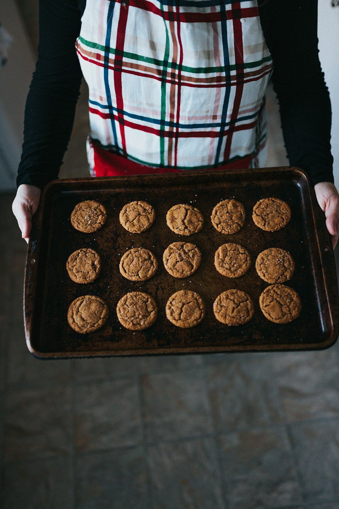 grandma baking cookies